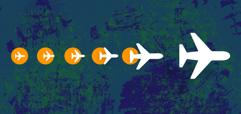 Airplane mode banner